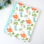 Honey Lemonade Premium Minky Dinosaur Blanket with Cozy Design for Babies and Toddlers - 
