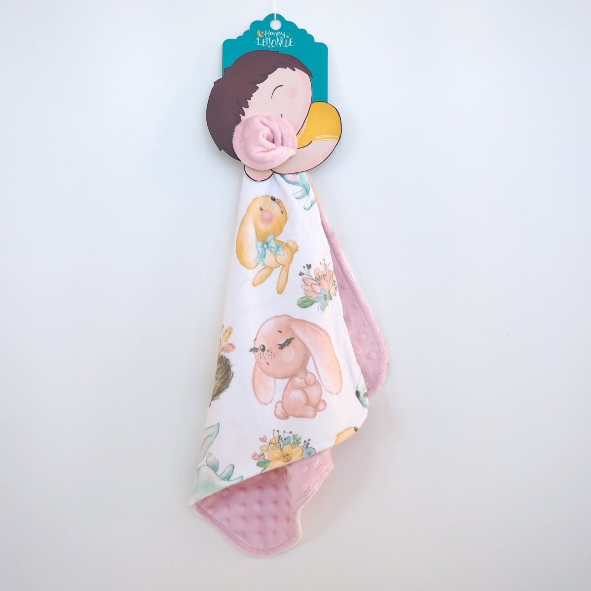 Honey Lemonade Premium Minky Plush Bunnies Soft Stuffed Toys for Children and Babies - 