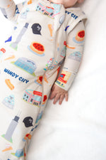 My First Windy City Bamboo Sleep Sack | Limited Edition Chicago Baby Sleep Bag by Rayn’s Tiny Stitches