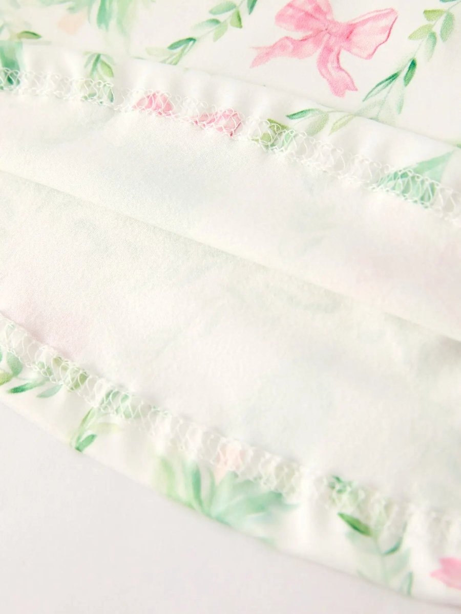 Rylee Faith Designs Preorder Festive Christmas Tree and Wreath Girls Dress - 