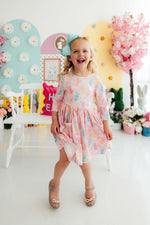 Mila & Rose ® Preppy Peeps 3/4 Sleeve Pocket Twirl DressEveretts Place