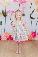 Mila & Rose ® Preppy Petals Pom Pom Dress - 