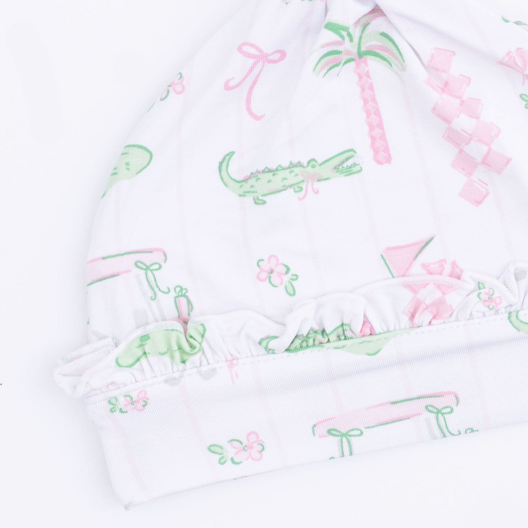 Angel Dear Pretty Golf - Ruffle Knotted Hat - 