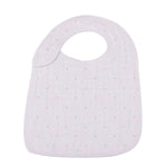 Newcastle Classics Pretty In Pink Bamboo Bibs 3 Pack Soft Absorbent Teething Accessories for Babies - 