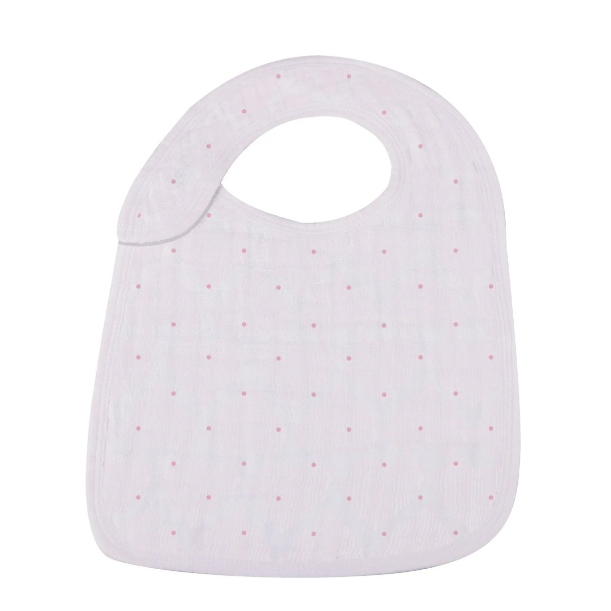 Newcastle Classics Pretty In Pink Bamboo Bibs 3 Pack Soft Absorbent Teething Accessories for Babies - 