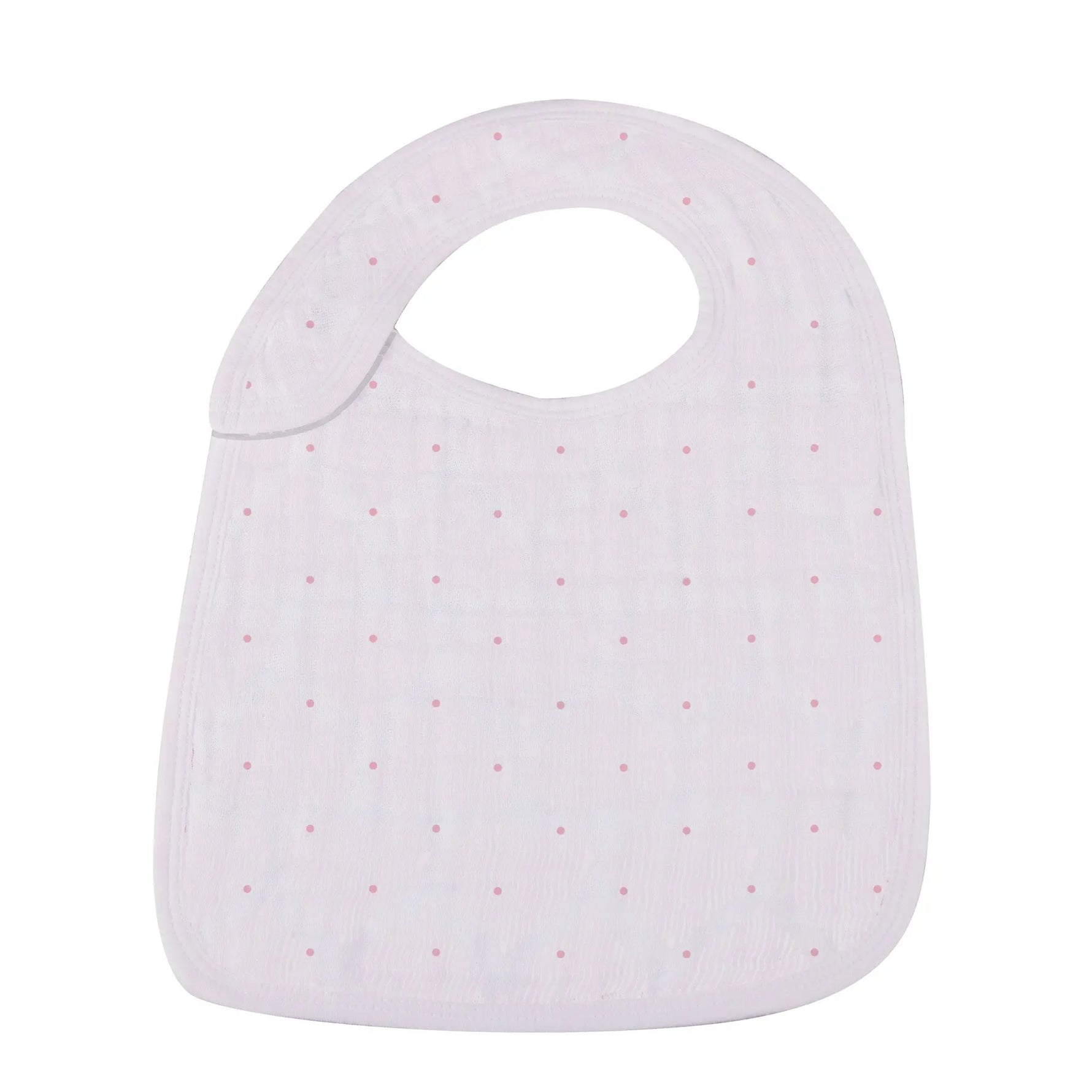 Newcastle Classics Pretty In Pink Bamboo Bibs 3 Pack Soft Absorbent Teething Accessories for Babies - Baby & Toddler Bamboo Snap Bib