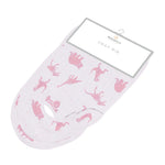 Newcastle Classics Pretty In Pink Bamboo Bibs 3 Pack Soft Absorbent Teething Accessories for Babies - Baby & Toddler Bamboo Snap Bib