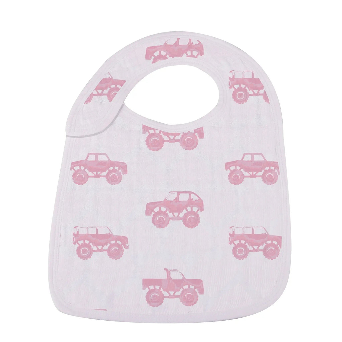Newcastle Classics Pretty In Pink Bamboo Snap Bibs 3PK - 