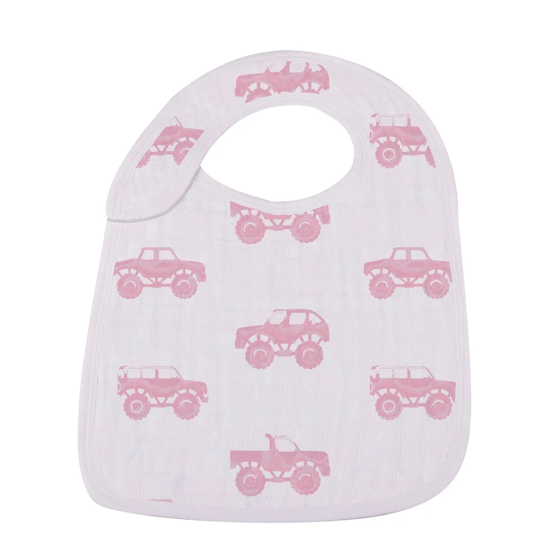 Newcastle Classics Pretty In Pink Bamboo Snap Bibs 3PK - 