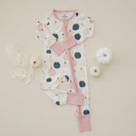 Little Joy Co. Pretty 'n Pumpkin Bamboo Zippy Romper - 