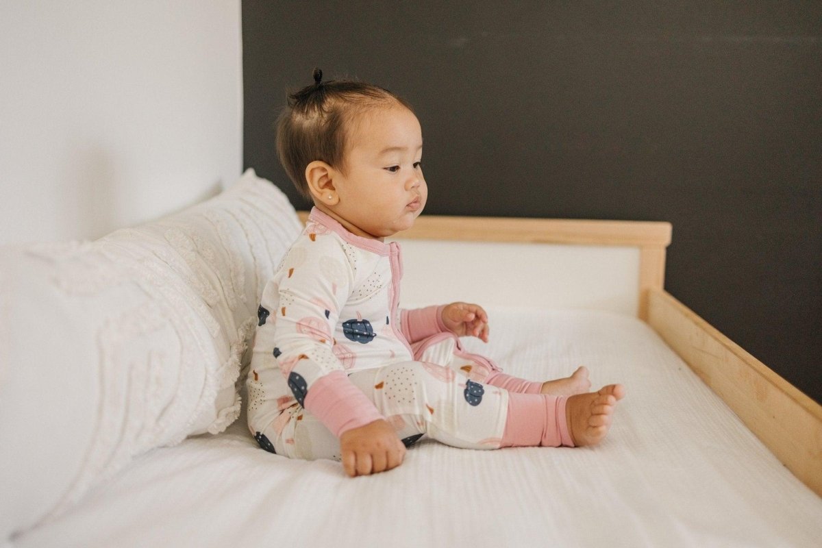 Little Joy Co. Pretty 'n Pumpkin Bamboo Zippy Romper - 