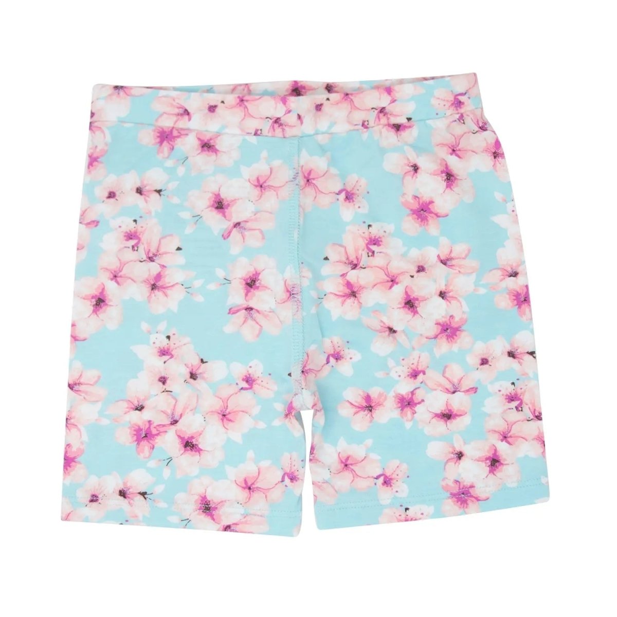 Sweet Bamboo Pretty Pink Floral Pajama Set with Soft Fabric for Summer Girls - 