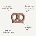 Mushie Pretzel Teether - 