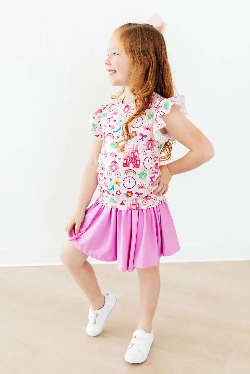 Mila & Rose ® Princess & the Froggie S/S Ruffle Tee - 