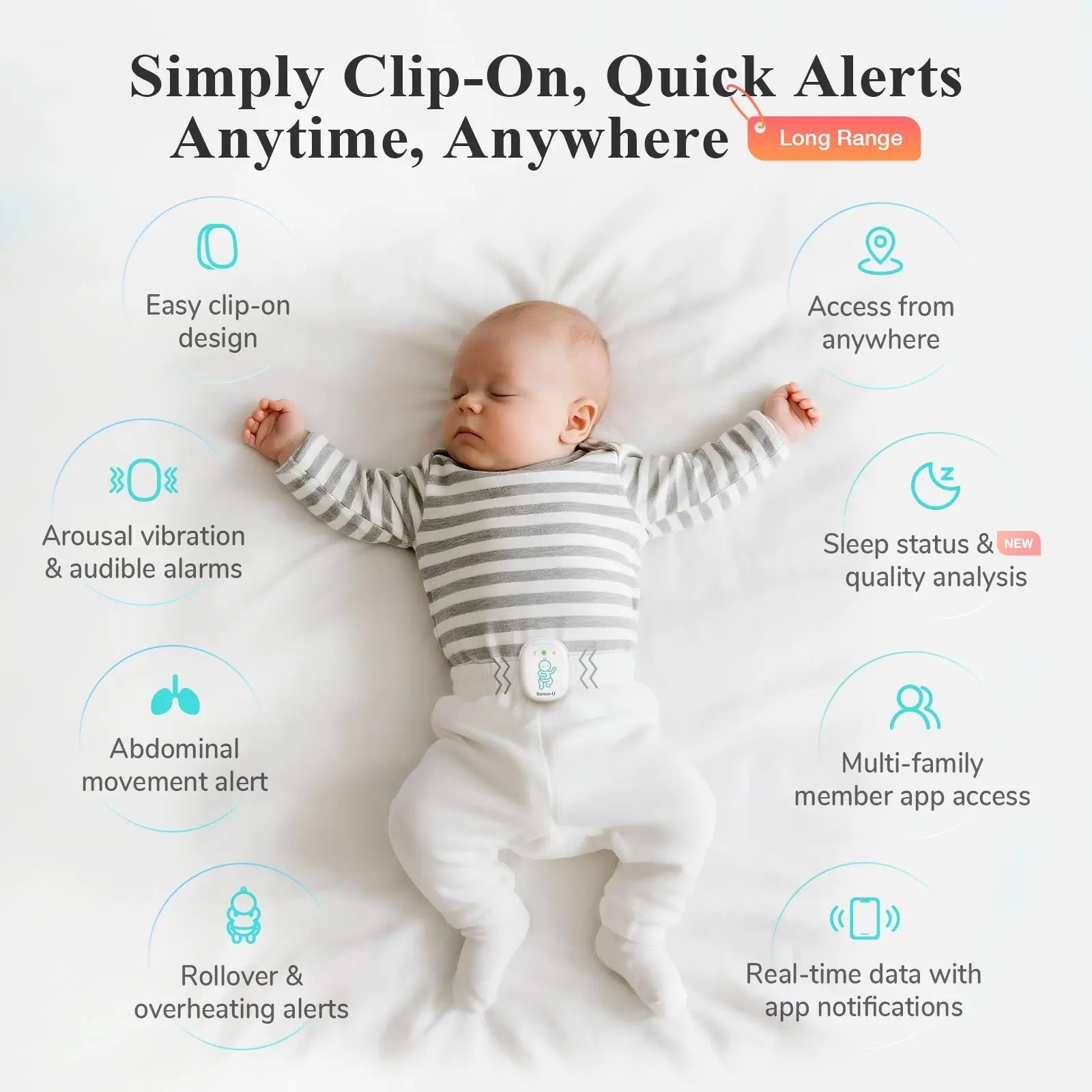 Sense - U Pro Baby Monitor - 