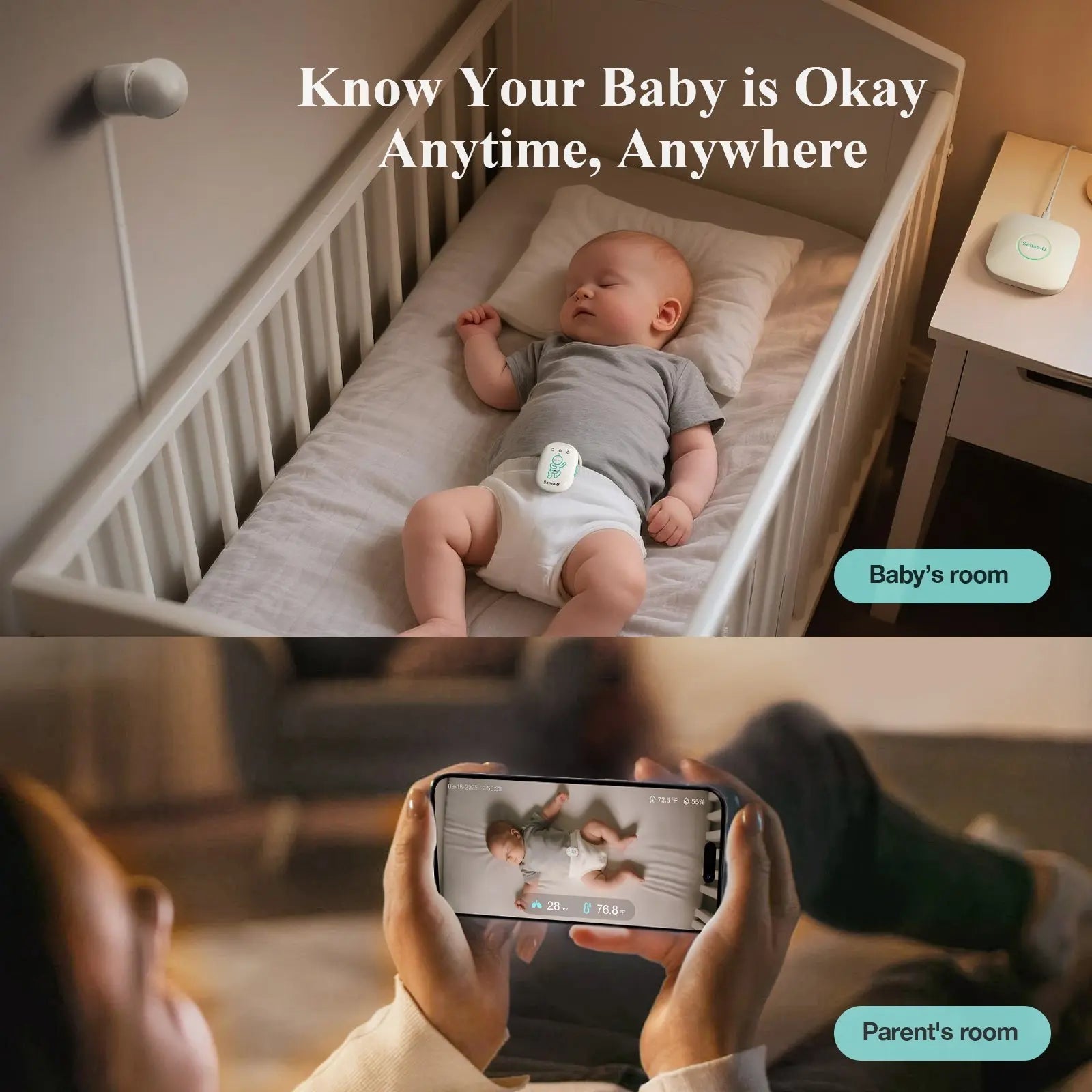 Sense - U Pro Baby Monitor - 