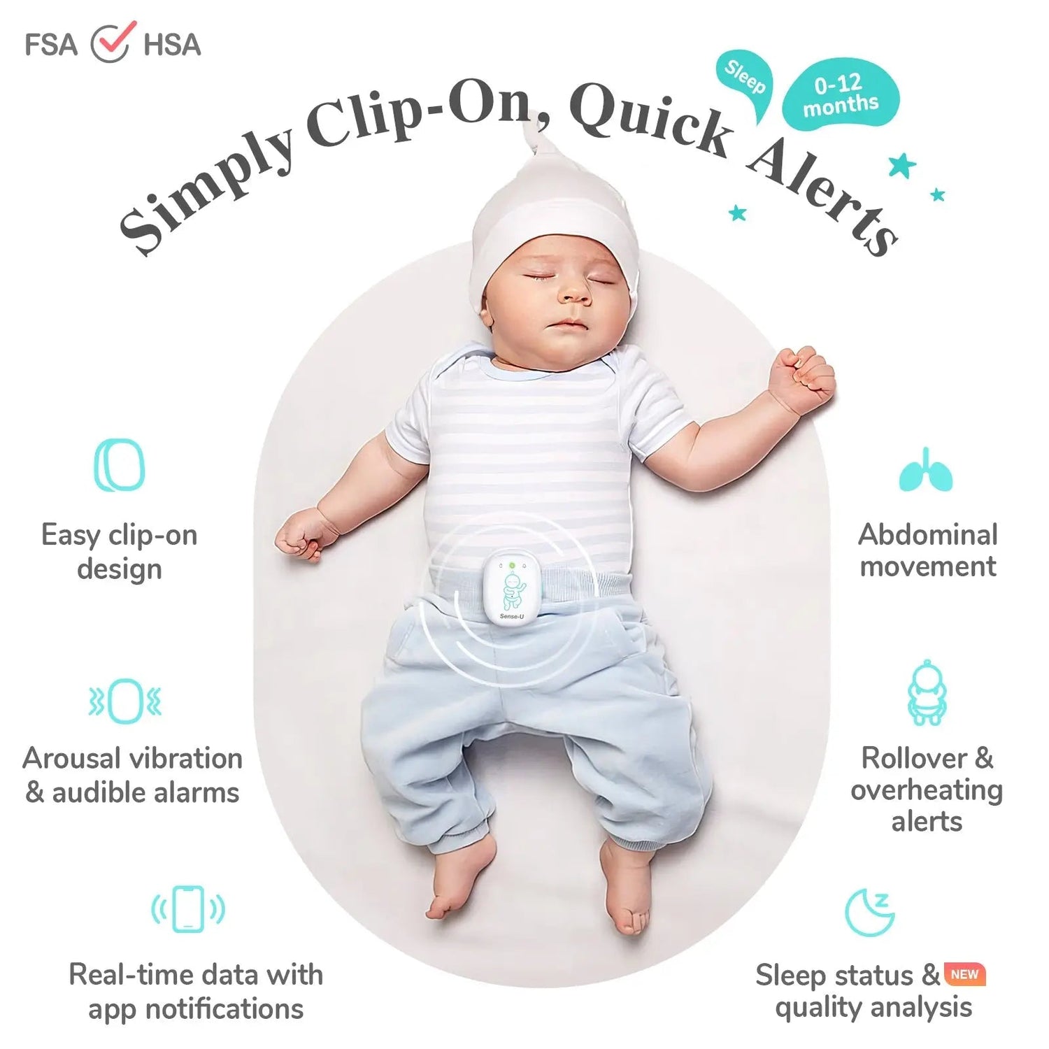 Sense - U Pro Baby Monitor - 