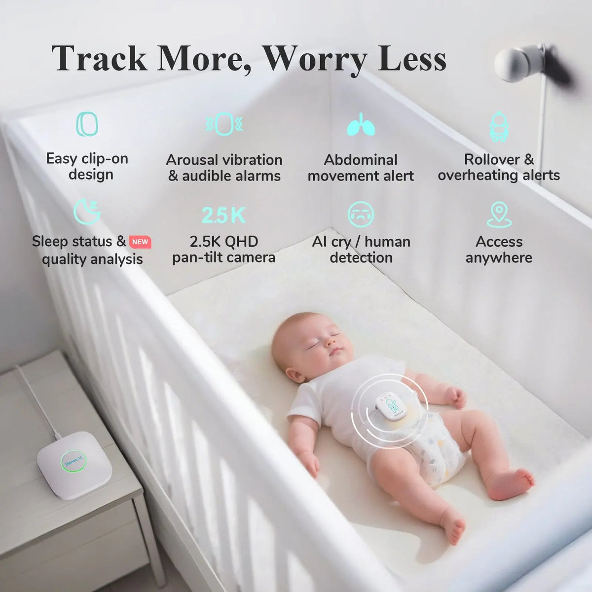 Sense - U Pro Baby Monitor - 