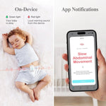 Sense - U Pro Baby Monitor with Real Time Technology for Peace of Mind Parents - 