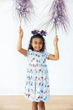 Mila & Rose ® Proudly Patriotic S/S Pocket Twirl Dress - 
