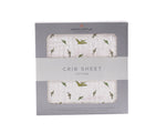 Newcastle Classics Pteranodon Cotton Muslin Crib Sheet with Breathable Soft Fabric for Babies - Home & Garden > Linens & Bedding > Bedding > Bed Sheets Cotton Crib Sheet
