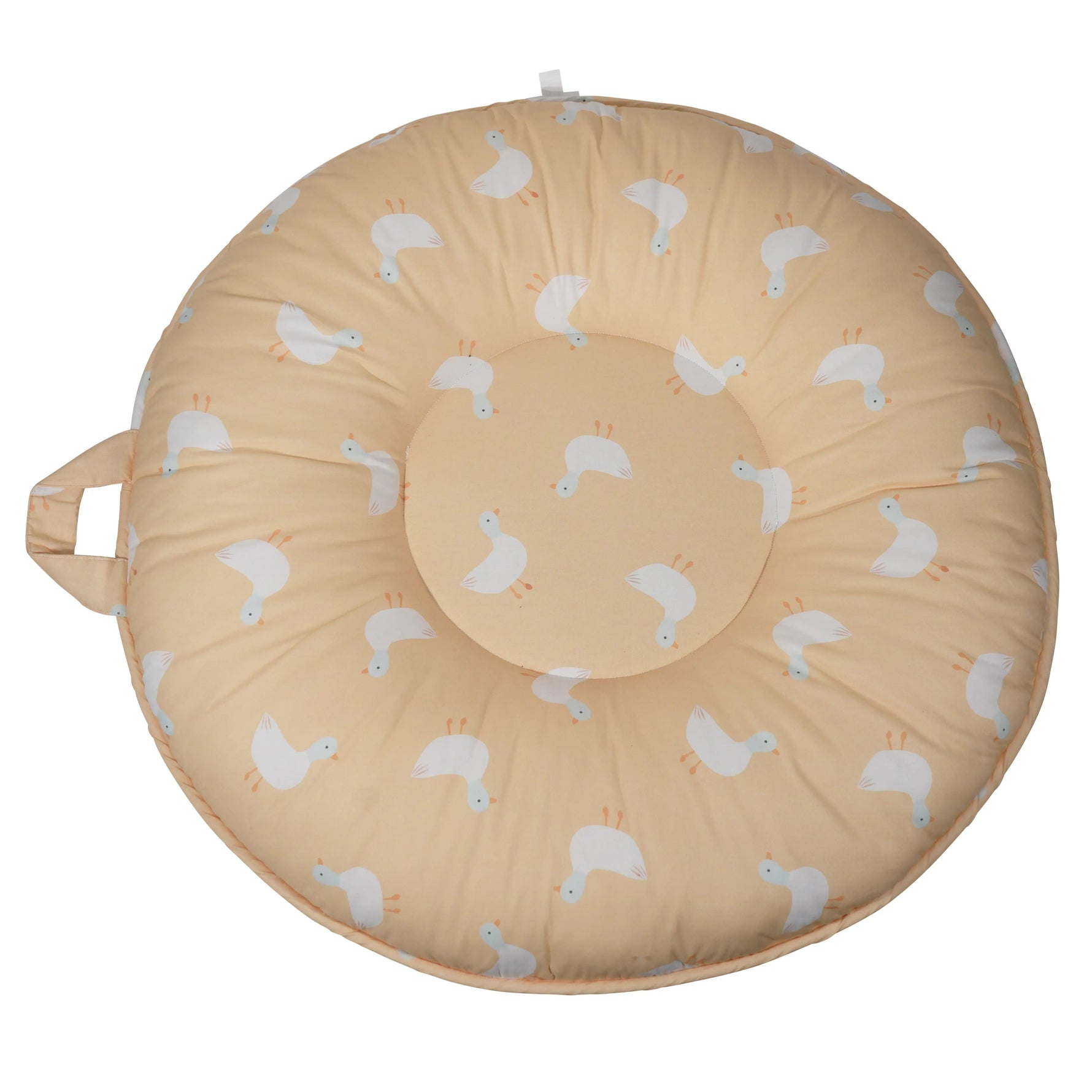 Puddles Whispering Blue Floor Cushion Goosewaddle® | Newborn Baby Blankets Toys Teethers Bibs & More 
