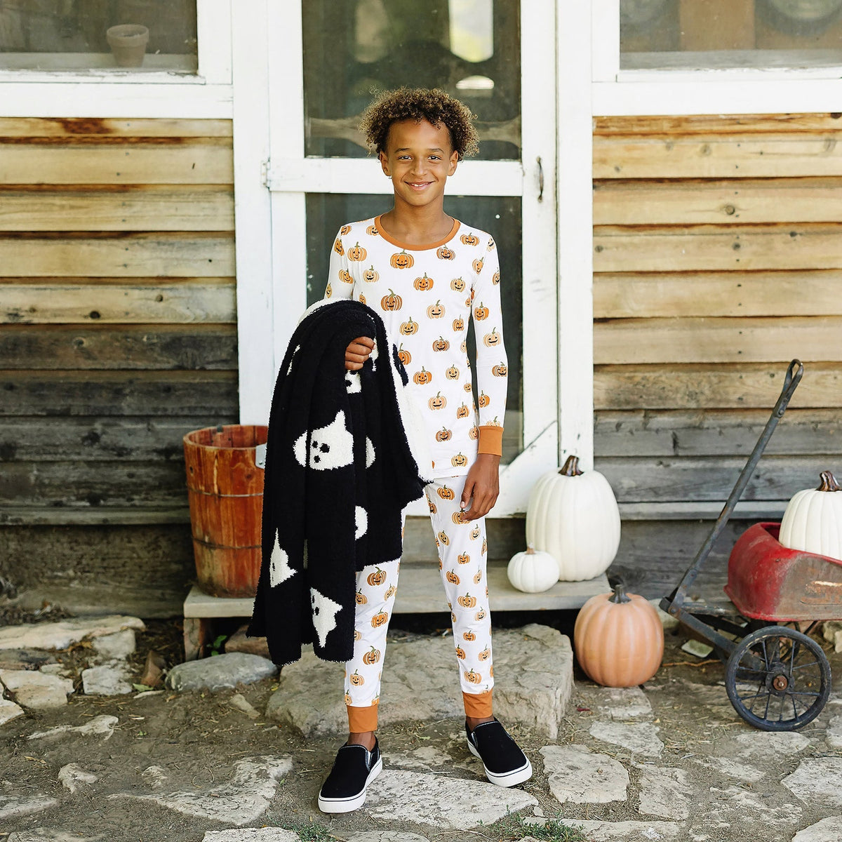 Mebie Baby Pumpkins Bamboo Cozy Set - 