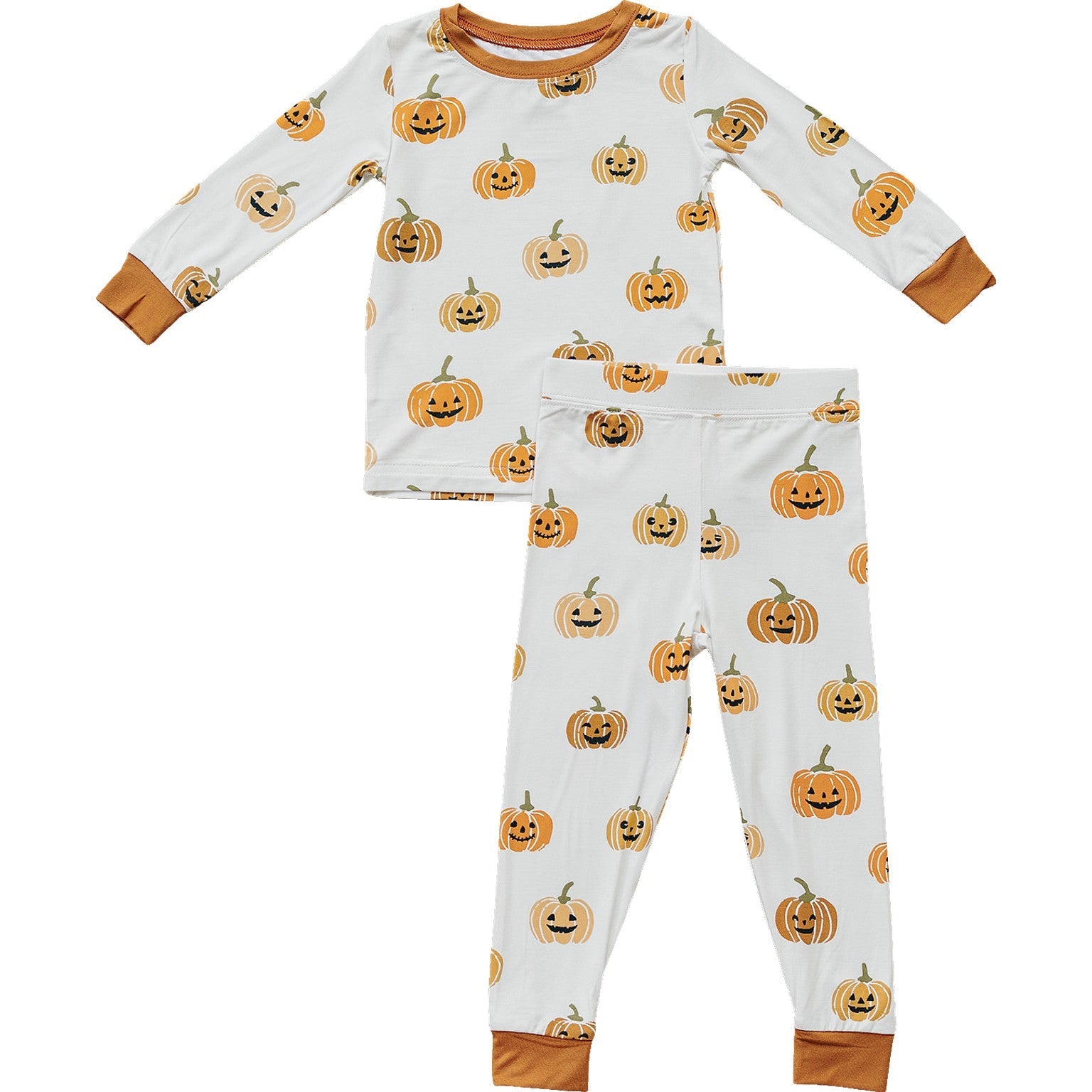 Pumpkins Bamboo Cozy Set - Nightwear, Pajamas, Baby & Toddler Clothing, Child, Paw | Everetts Place