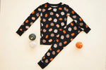 Dreamlet Pumpkins Black Two Piece Set Dreamlet Soft Bamboo Fabric - Everetts Place Boutique - 
