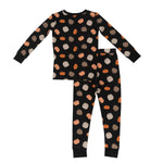 Dreamlet Pumpkins Black Two Piece Set Dreamlet Soft Bamboo Fabric - Everetts Place Boutique - 