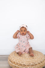 Dreamlet Puppy Egg Hunt Bodysuit Dress With Ruffle Sleeves For Baby - Everetts Place Boutique - 