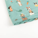 Dreamlet Puppy Egg Hunt Dream Blanket Aquamarine Cozy Soft Large - Everetts Place Boutique - 
