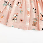Dreamlet Puppy Egg Hunt Twirl Dress Bamboo Fabric for Outdoor Fun - Everetts Place Boutique - 