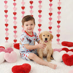 Bestaroo Puppy Love Bamboo Shorts Pajamas for Kids Soft Sleepwear - 
