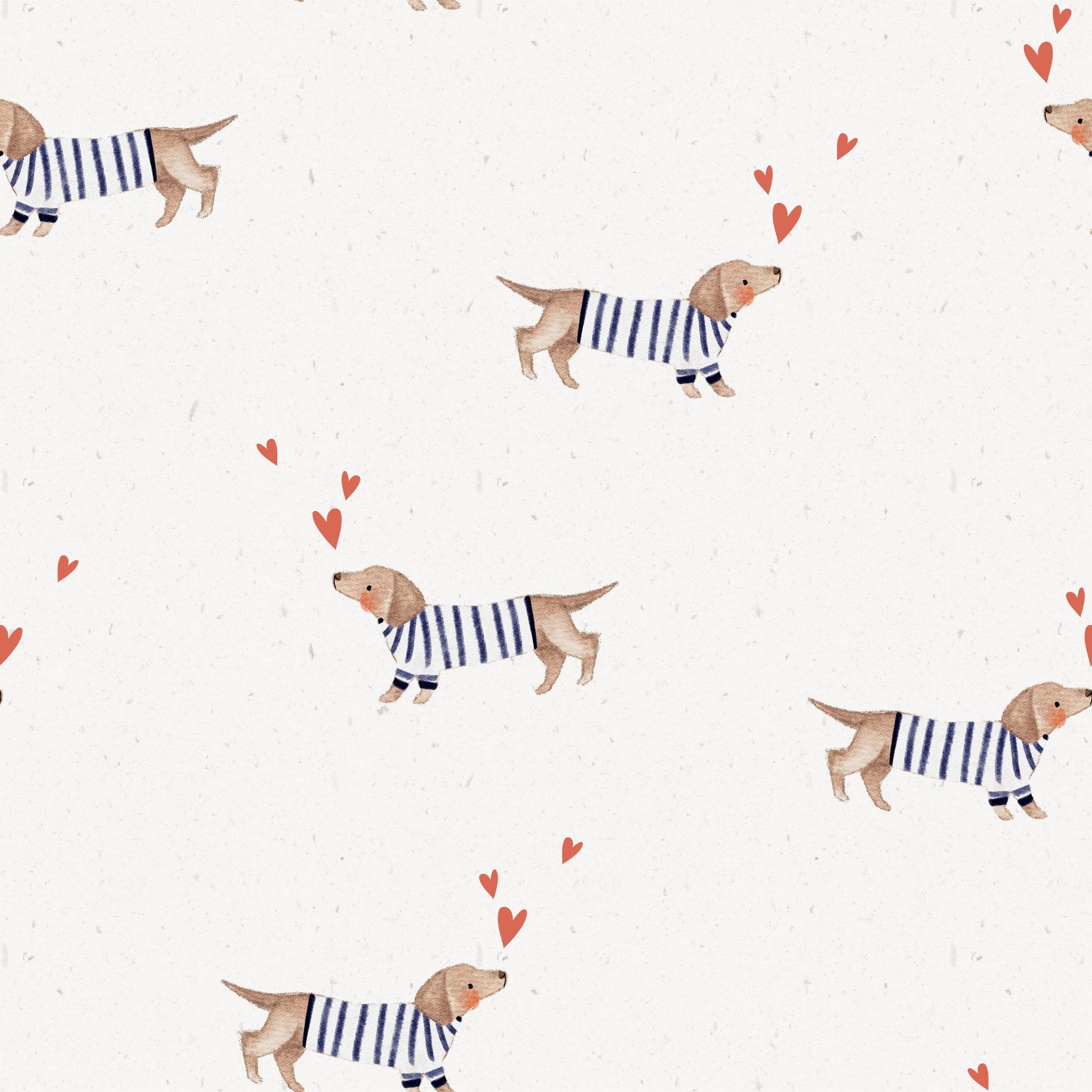 Little Joy Co. Puppy Love Bamboo Zippy Pajamas - 