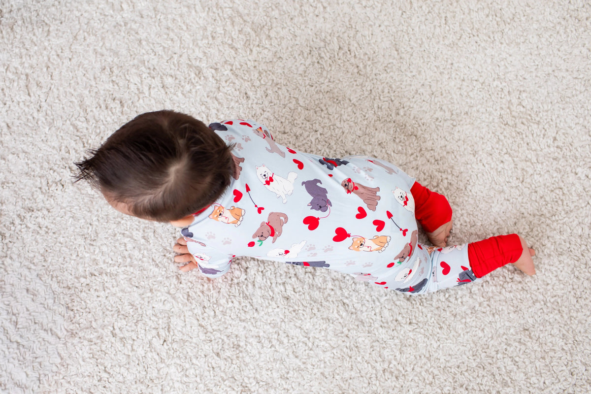 Puppy Love Convertible Coverall - Baby & Toddler Clothing, Child, Textile, Toddler, Infant | Everetts Place
