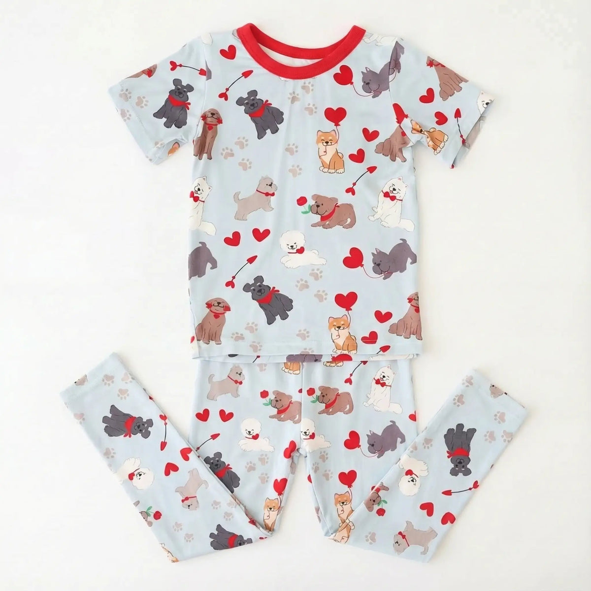 Bestaroo Puppy Love S/S Pajama - 
