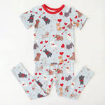 Bestaroo Puppy Love S/S Pajama - 