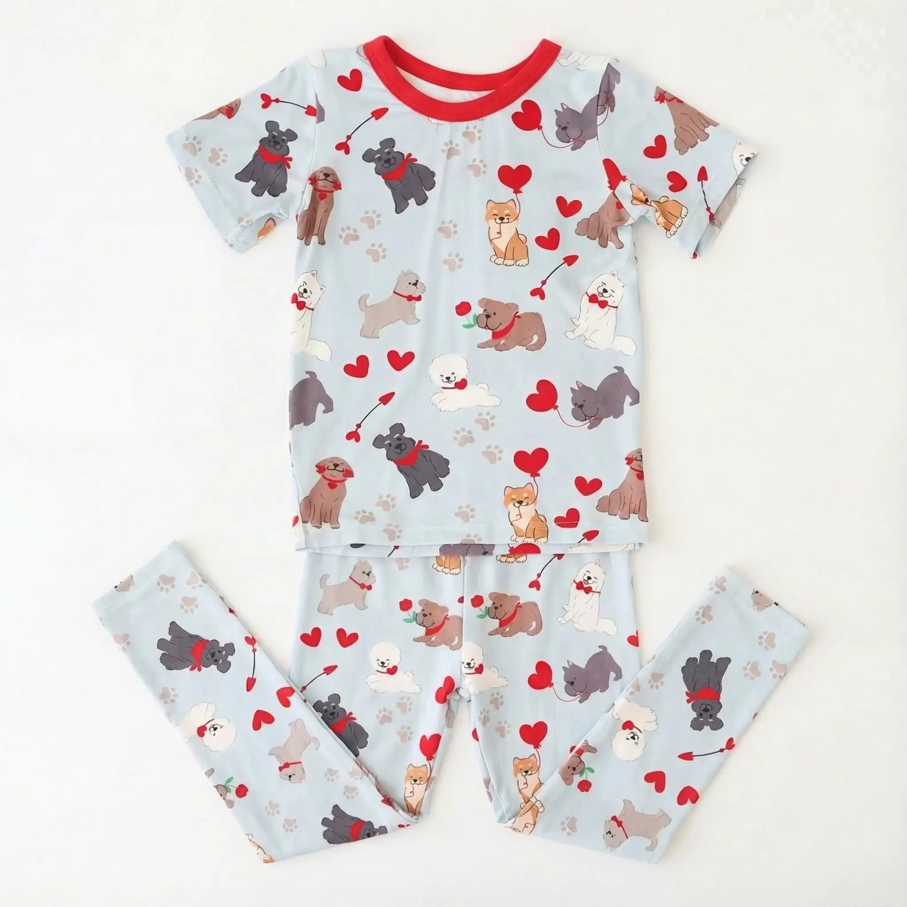 Bestaroo Puppy Love S/S Pajama - 