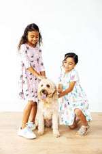 Mila & Rose ® Puppy Pals S/S Pocket Twirl Dress - 