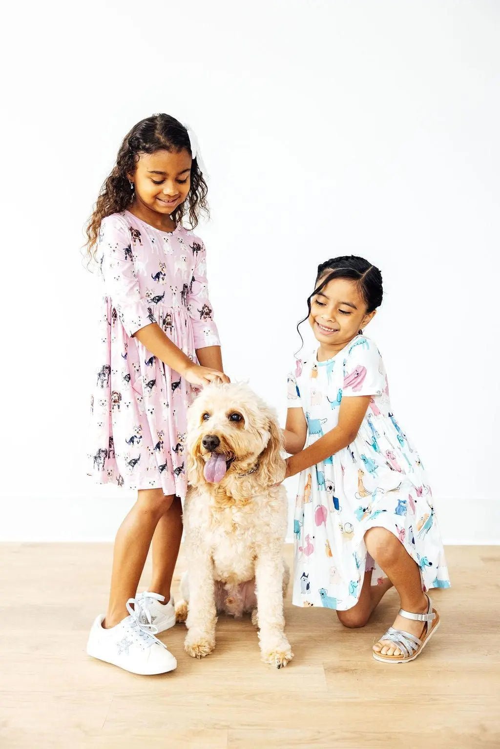 Mila & Rose ® Puppy Pals S/S Pocket Twirl Dress - 
