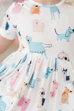 Mila & Rose ® Puppy Pals S/S Pocket Twirl Dress - 
