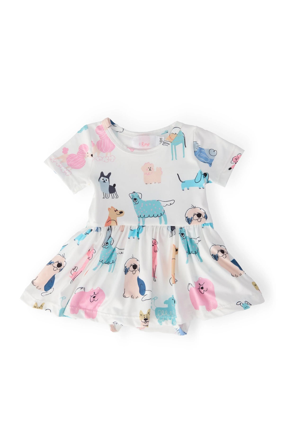 Puppy Pals S/S Twirl Bodysuit - Pink, Baby & Toddler Clothing, Toy, Toy dog, Pony | Everetts Place