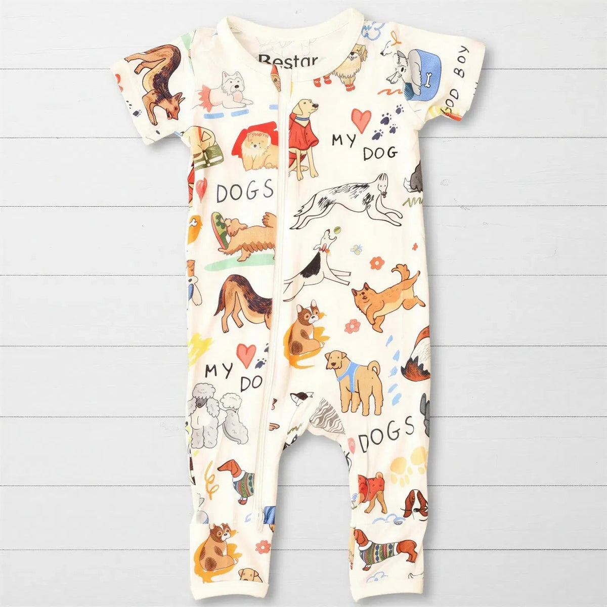 Bestaroo Puppy Pals White Coverall - 