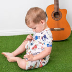 Bestaroo Puppy Pals White Shorts PJs - 