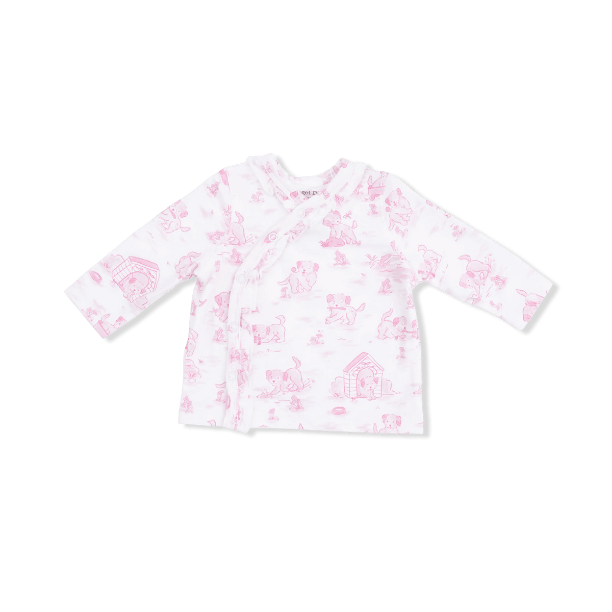 Angel Dear Puppy Toile Pink - Take Me Home Set with Convertible Pant - 