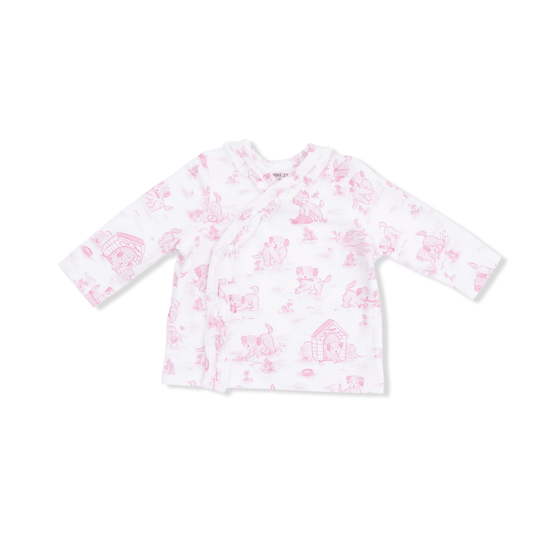Angel Dear Puppy Toile Pink - Take Me Home Set with Convertible Pant - 