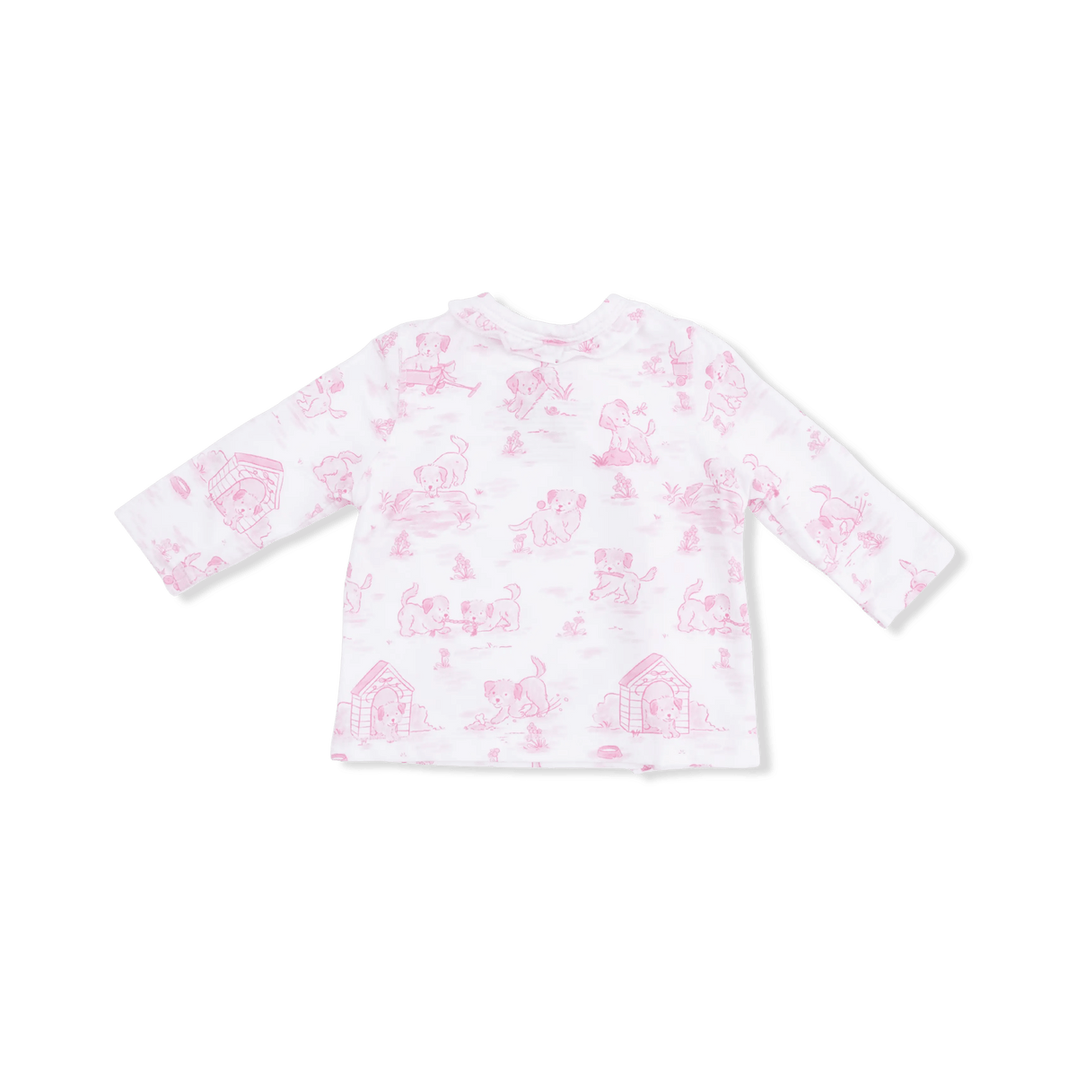 Angel Dear Puppy Toile Pink - Take Me Home Set with Convertible Pant - 