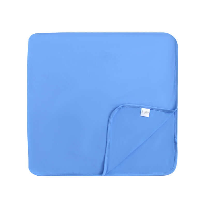 Luxie Charm Pure Blue Bamboo Swaddle Blanket - Everetts Place Boutique - 