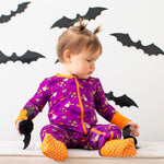 Purple Boo Crew Convertible Coverall by Bestaroo